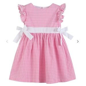 Lil Cactus Pink Gingham Dress Size 2T